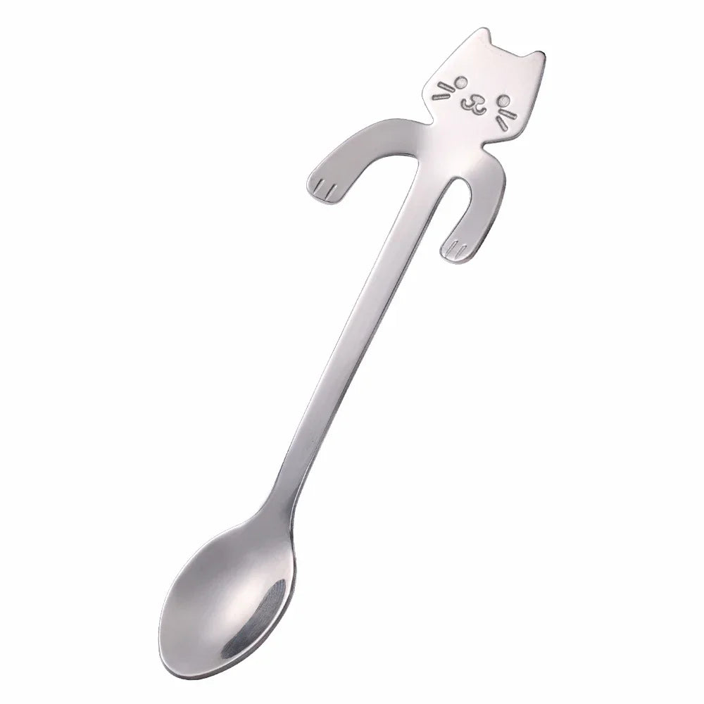 Stainless Cat Spoon - Coffee + Tea + More!