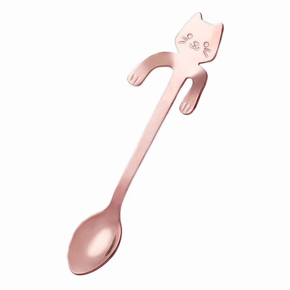 Stainless Cat Spoon - Coffee + Tea + More!