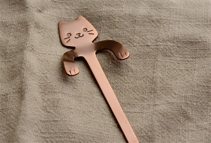 Stainless Cat Spoon - Coffee + Tea + More!