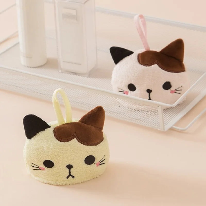 Cute Cat Hand Towel