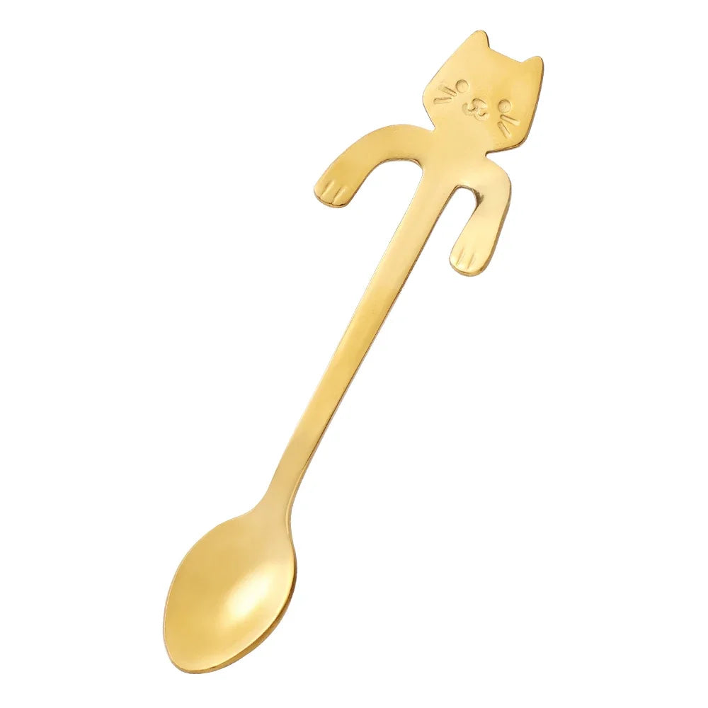 Stainless Cat Spoon - Coffee + Tea + More!