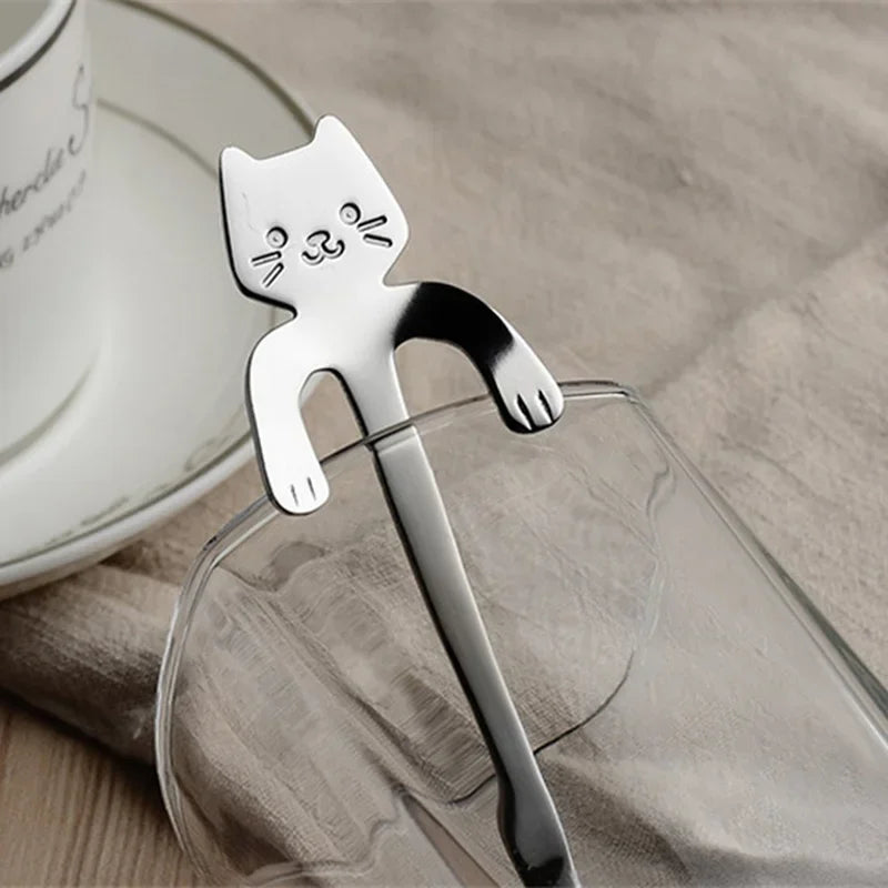 Stainless Cat Spoon - Coffee + Tea + More!